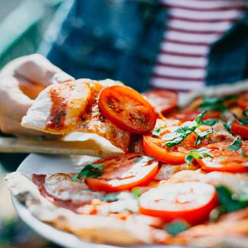 Happiness is...a whole pizza to myself. - Shannon W. of Chesapeake, Va