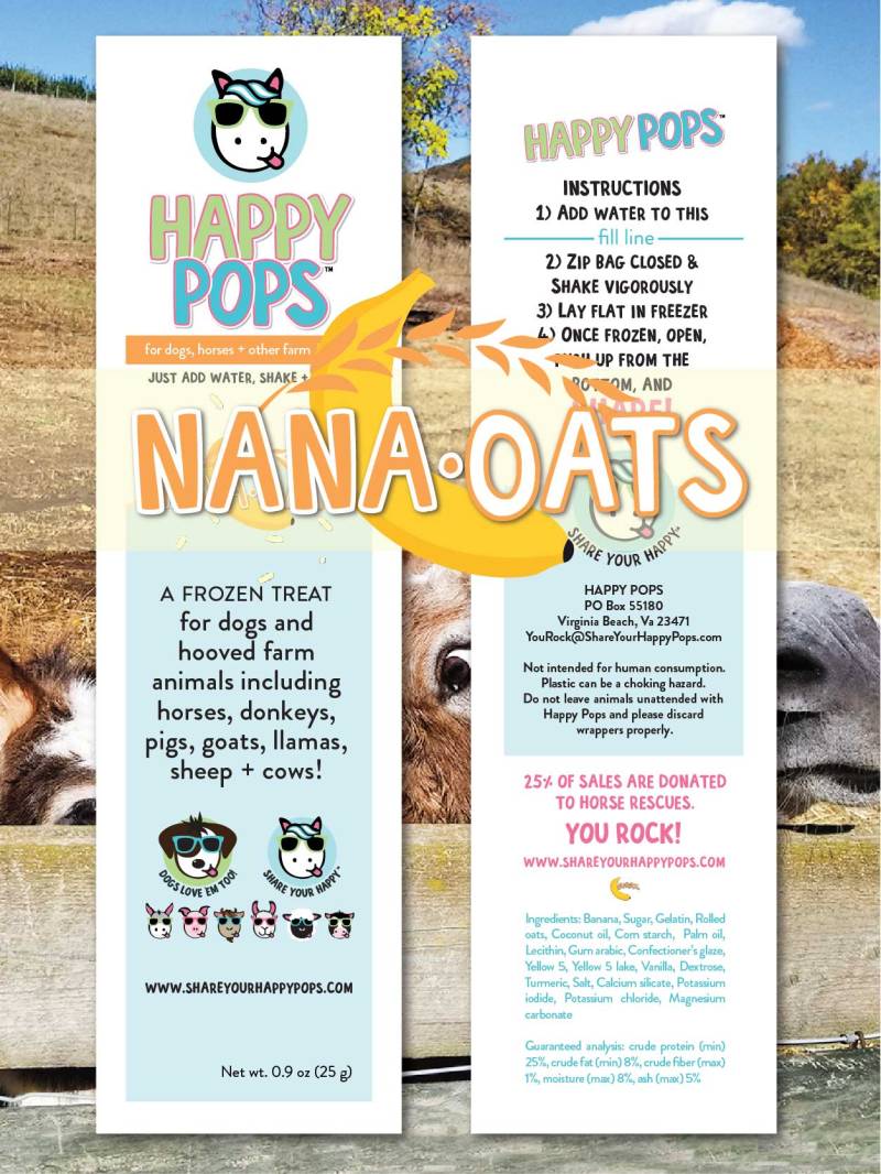 Nana-Oats Happy Pops - 5 pack